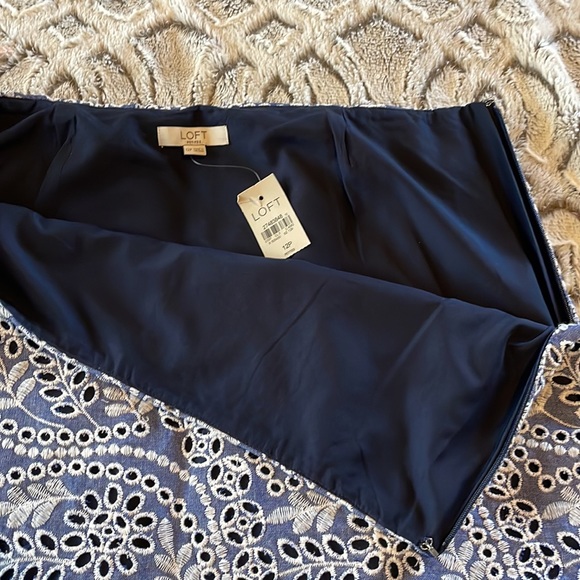 Loft scalloped eyelet skirt - Picture 2 of 5